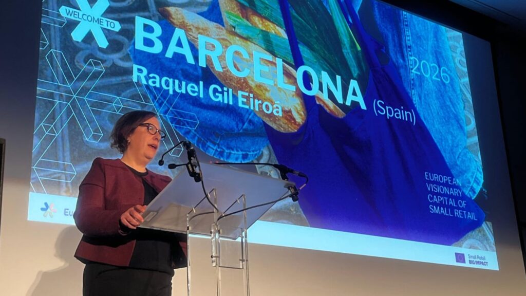 Barcelona espera ser proclamada Capital Europea del Comerç de Proximitat 2026 aquest dimecres | Ajuntament de Barcelona, botigues, eixos comercials, Fundació Barcelona Comerç