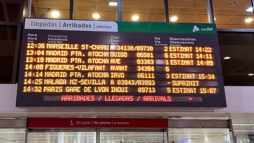 retards alta velocitat