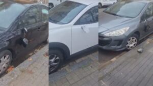 Trenquen una trentena de retrovisors de cotxes aparcats en només 300 metres