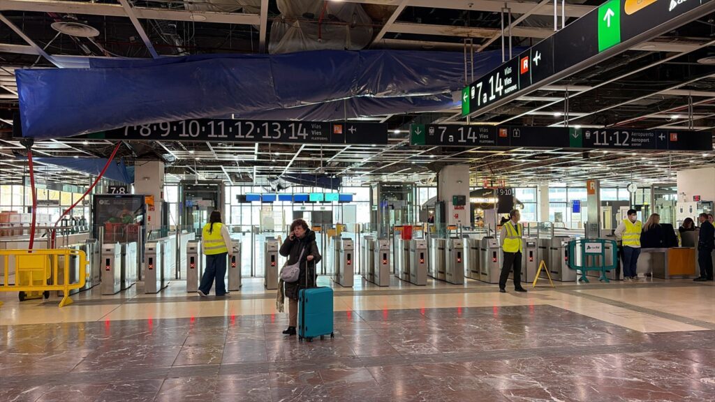 estaci&oacute; de Sants crisi Rodalies