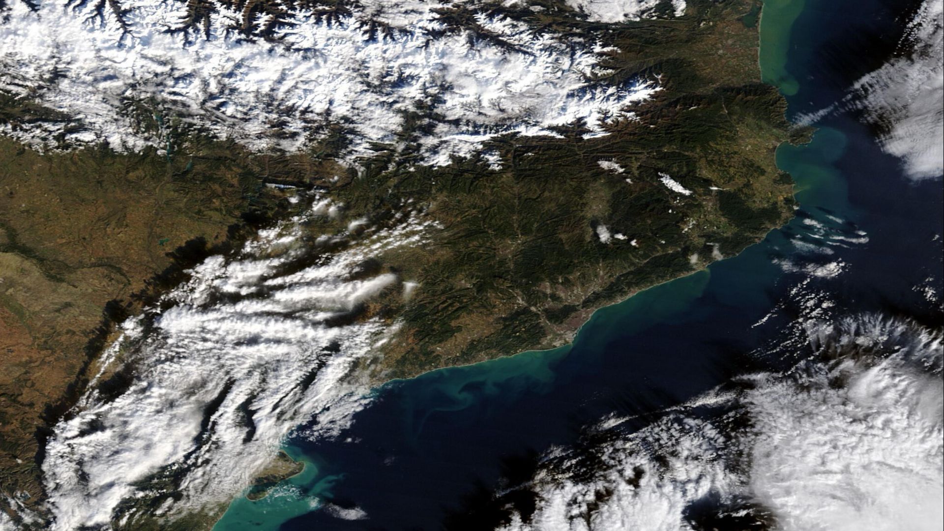 Satel·lit Terra Nasa sediments