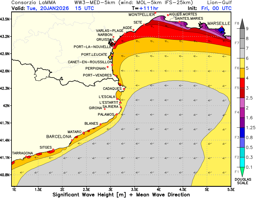 Se activa la primera fase del temporal: Barcelona podría acumular más de 50 litros el fin de semana | Barcelona, mar, lluvia, temporal