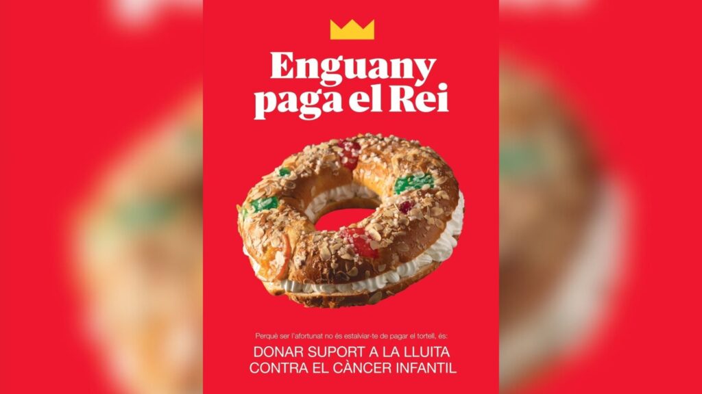 Campanya Gremi de Pastisseria de Barcelona, campanya solidaria Tortell de Reis