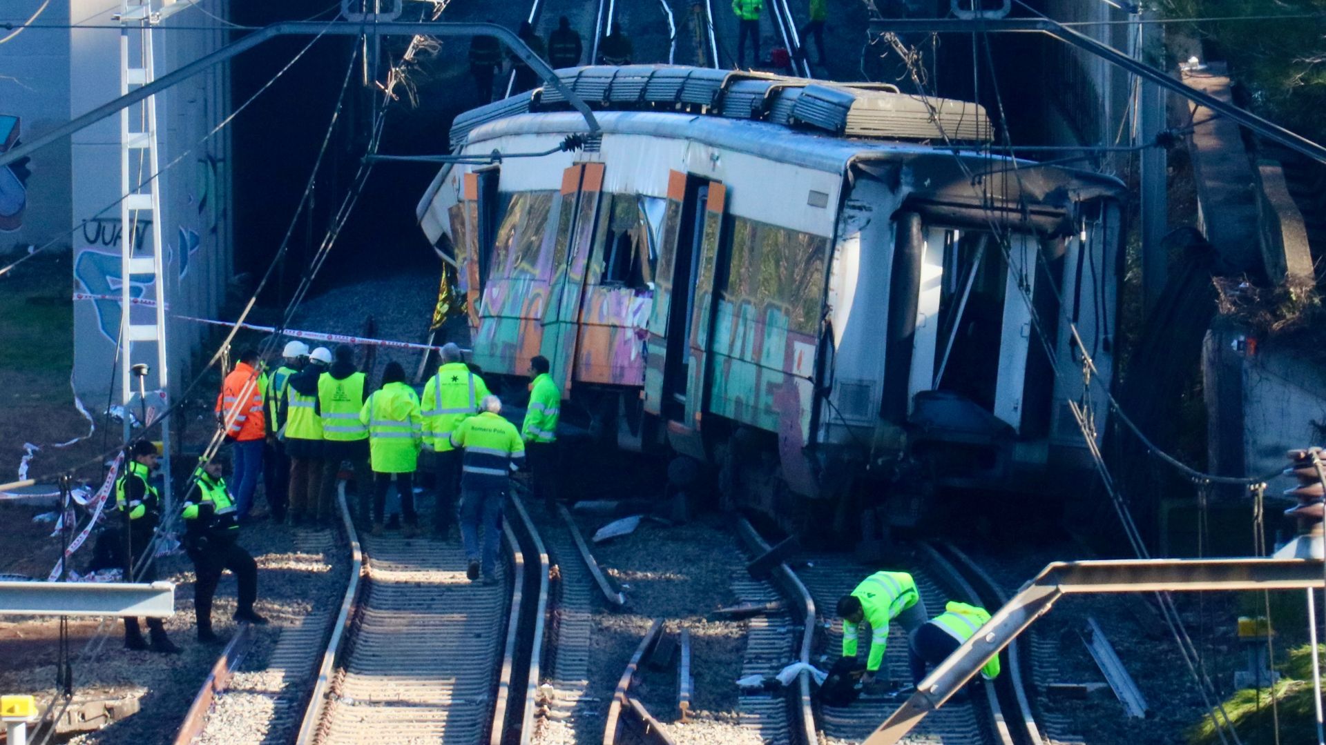 tren accident mortal Gelida