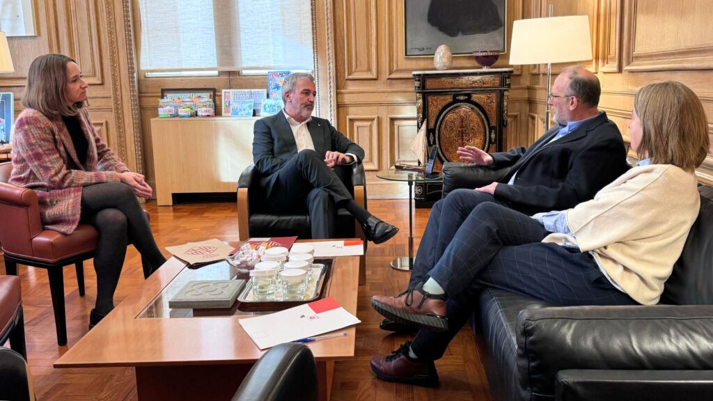Trobada &Ograve;mnium Jaume Collboni Marta Salicr&uacute;
