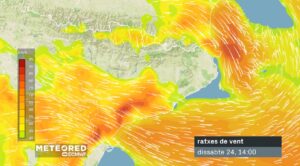 Pluja, fred, vent i neu el cap de setmana de la borrasca Ingrid