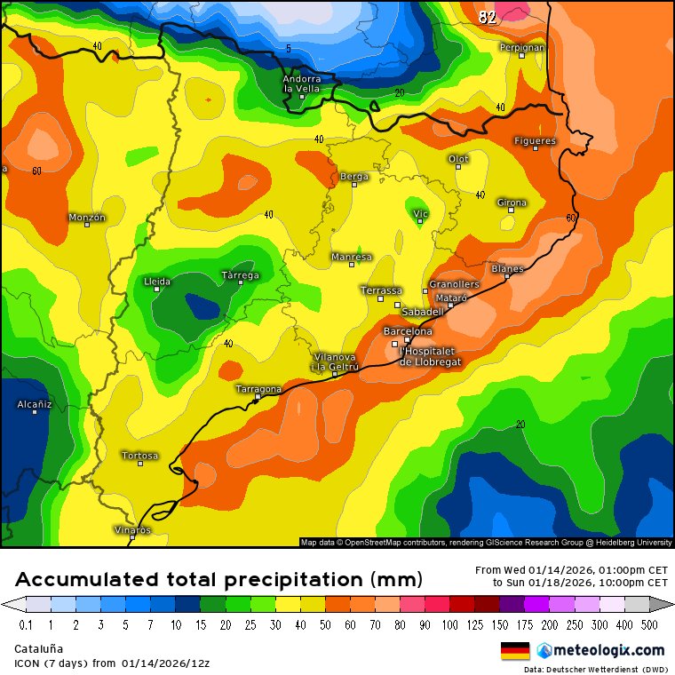 La neu torna apuntar cap als Pirineus: a les portes d'un possible episodi inusual | fred, neu, Pirineus-Barcelona