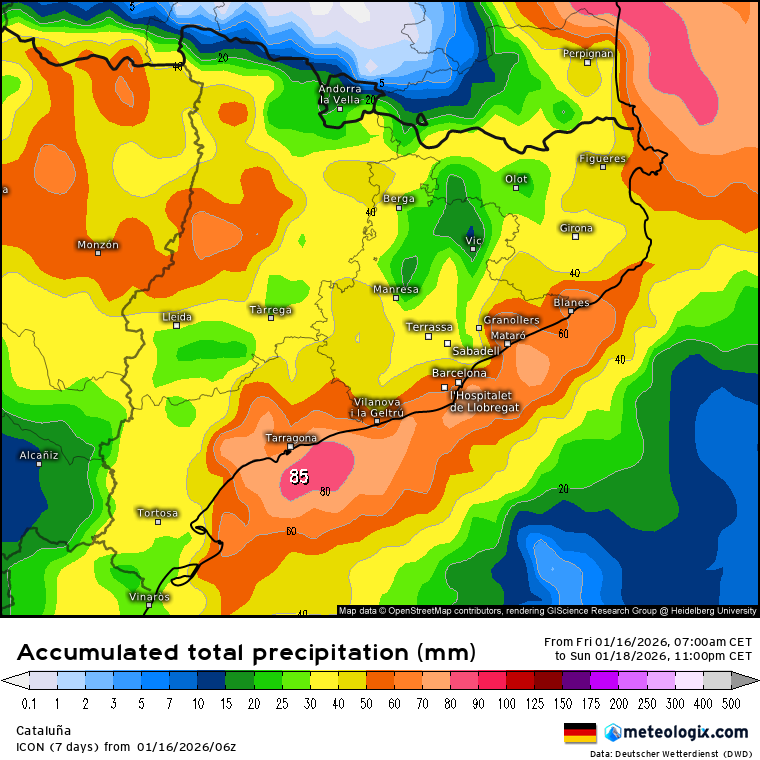 Se activa la primera fase del temporal: Barcelona podría acumular más de 50 litros el fin de semana | Barcelona, mar, lluvia, temporal
