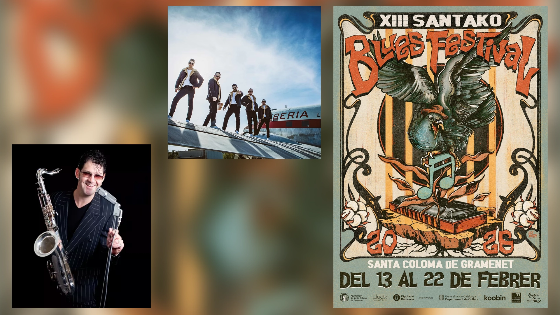 Dies de blues a Santa Coloma | música en viu, pòdcast, ràdio