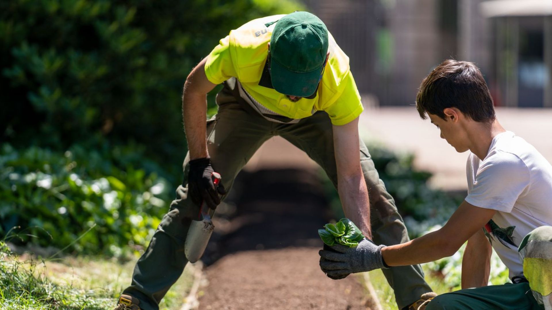 treballador parcs i jardins bracalet cops de calor
