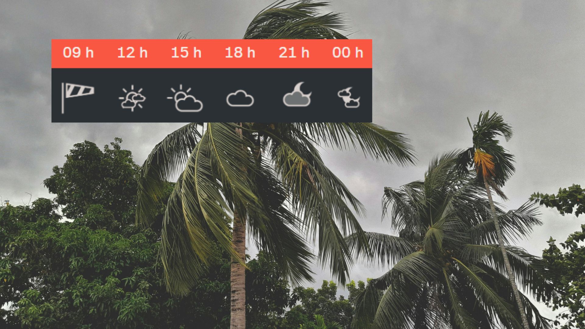 Dimecres de vent molt fort i temperatura màxima entorn dels 20 ºC | previsió del temps