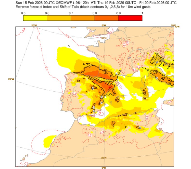 Inici de setmana anticiclònic, però amb la possible borrasca Pedro a l'horitzó | previsió del temps, vent