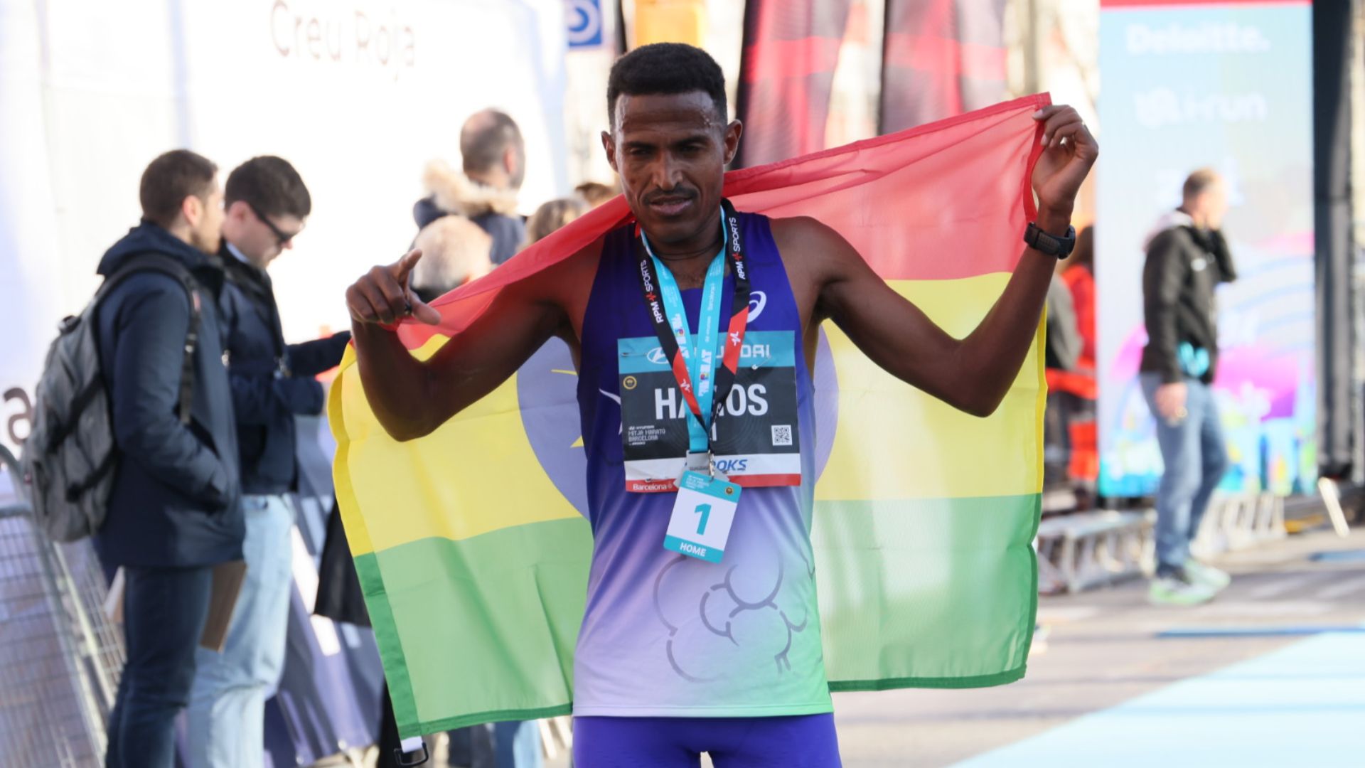 Hagos Gebrhiwet guanya la Mitja Marató de Barcelona 2026
