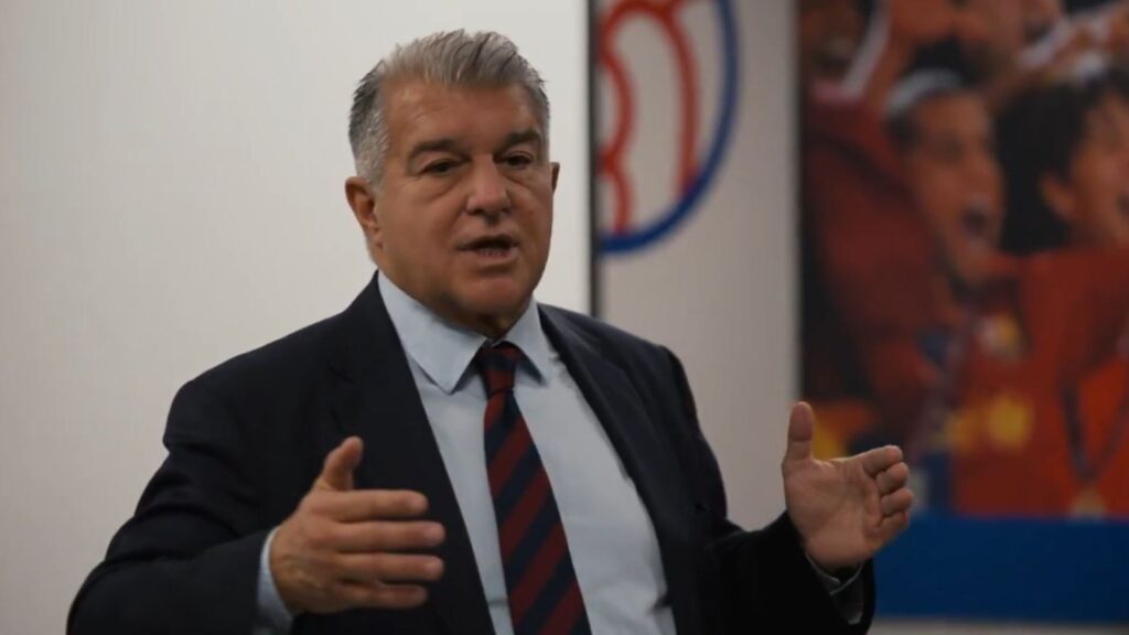Joan Laporta discurs comiat plantilla