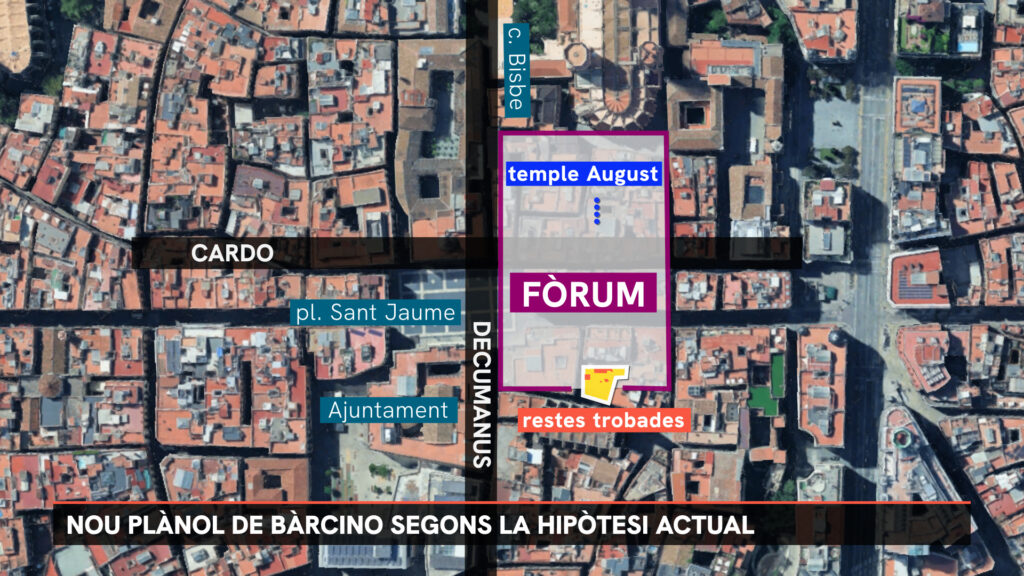 Descobert per primer cop a Barcelona un tram del fòrum que fa redibuixar la ciutat romana | arqueologia, edificis històrics, patrimoni històric