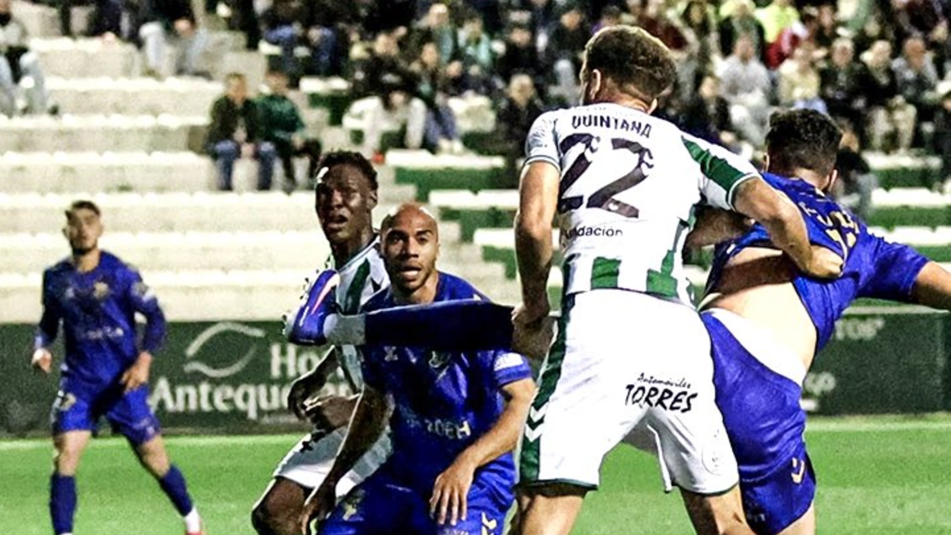 Victòria del Club Esportiu Europa contra l'Antequera