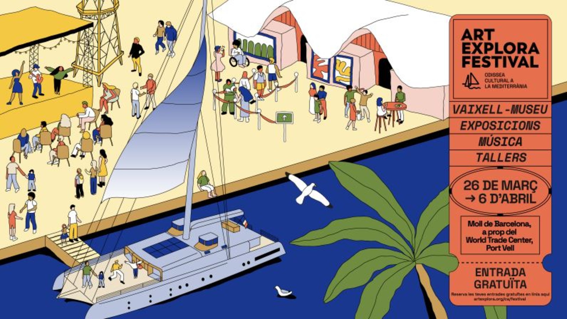 Festival art explora bcn cartell