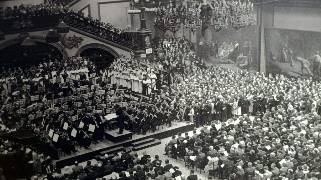 Banda Municipal de Barcelona al Palau de Belles Arts (1936)