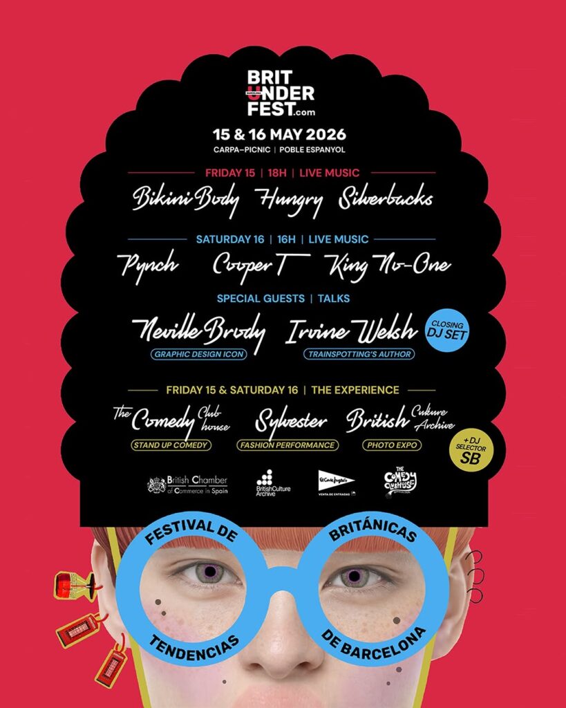 Primera edició del Brit Under Fest de cultura britànica contemporània: Dates i lloc | festival, Poble Espanyol
