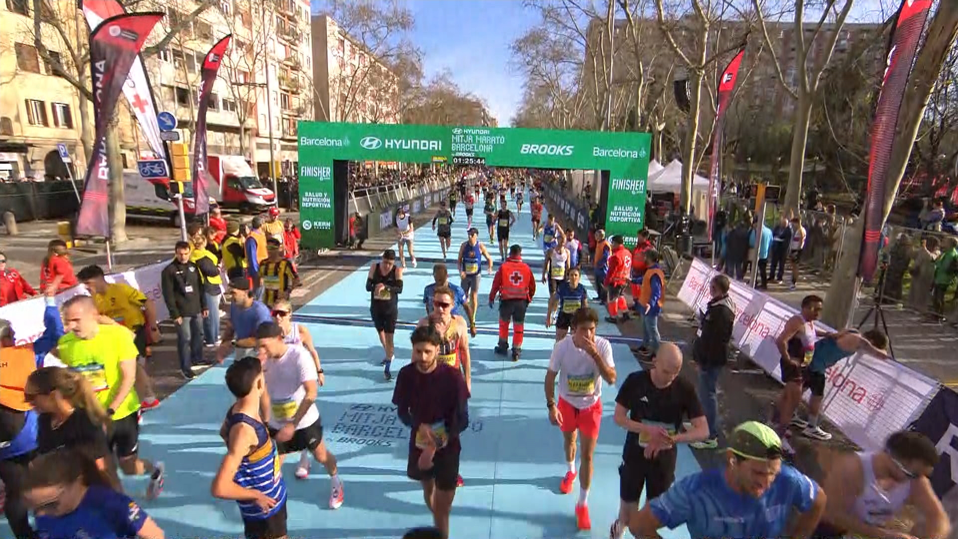 Busca't arribada Mitja Marató de Barcelona