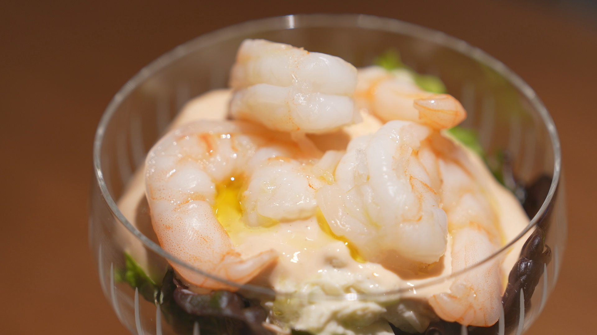 Còctel de gambes restaurant Piropo