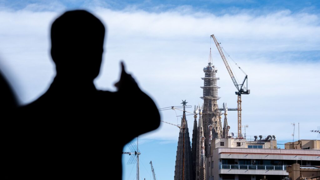 Torre Jes&uacute;s Sagrada Fam&iacute;lia Barcelona