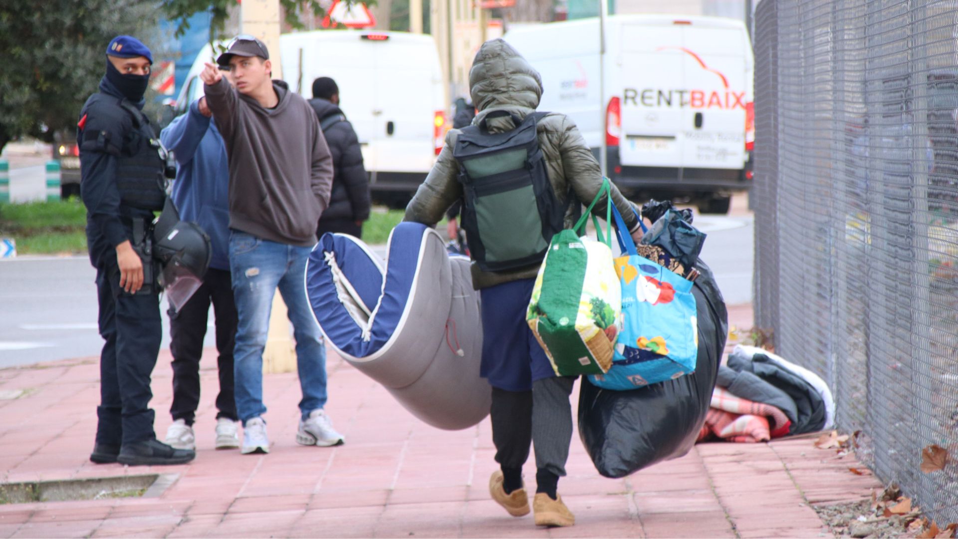 desallotjament zona franca