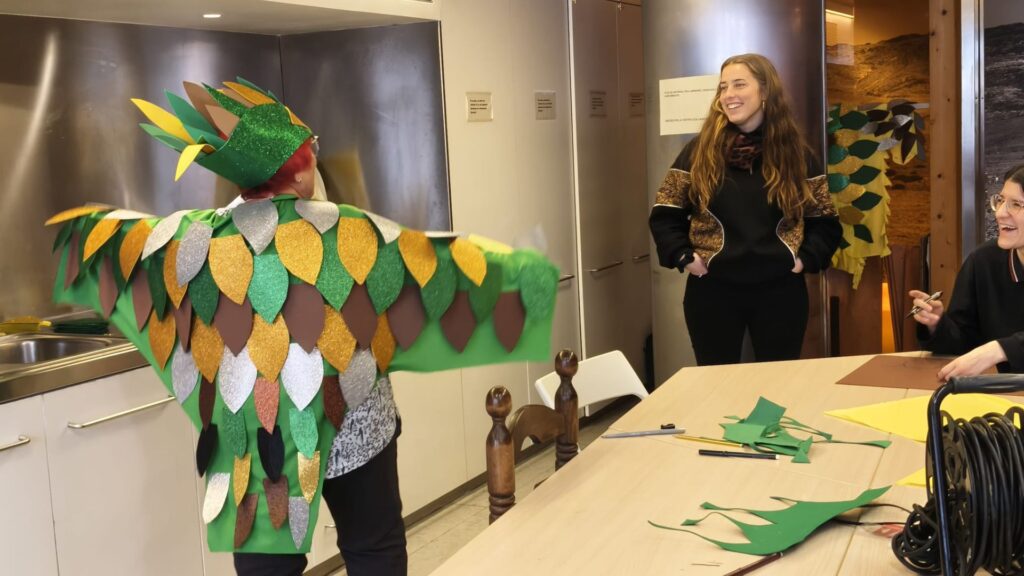 Una comparsa plena d'ocells per reivindicar que el barri es digui Verdum i no Verdun | Barris, Carnaval, nomenclàtor