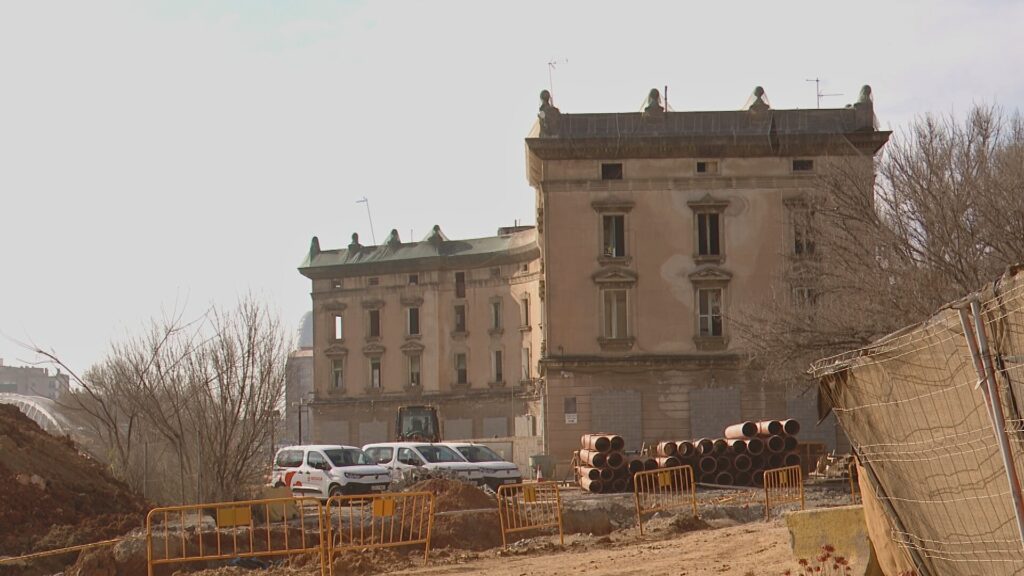 edifici antiga estació de mercaderies de la Sagrera