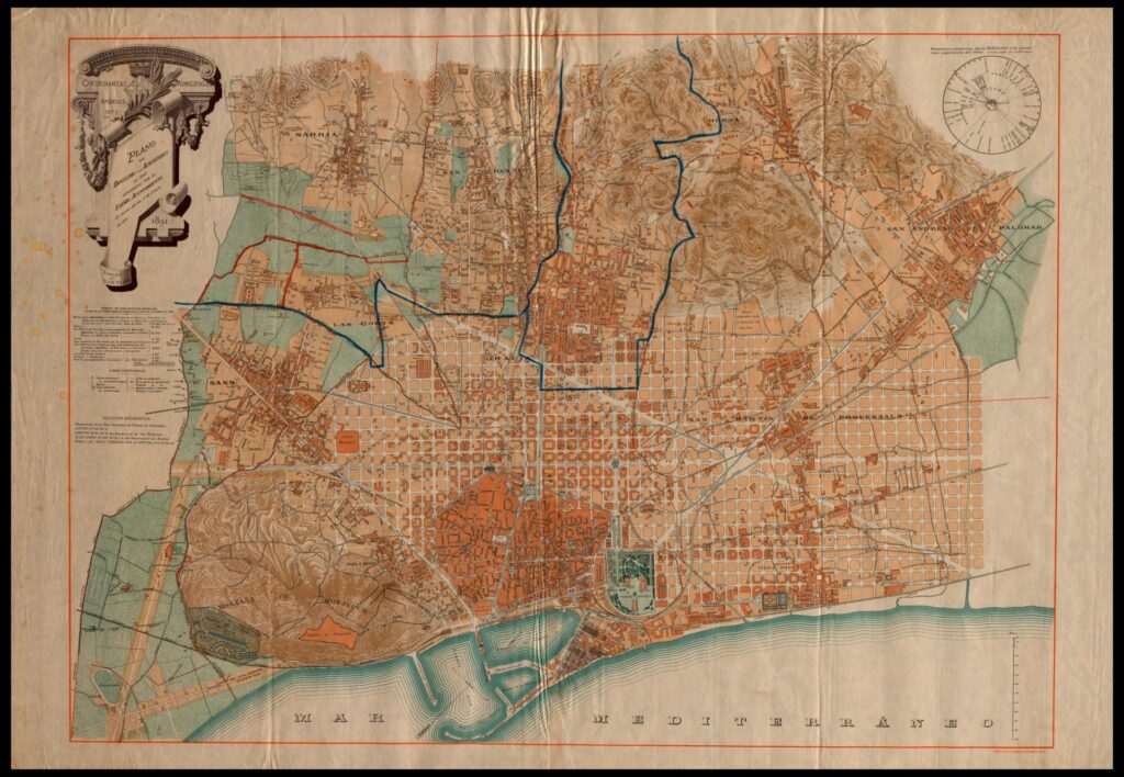 Els grans canvis de la Barcelona del segle XIX, a vista de mapes i plànols | Barcelona, exposició, mapes