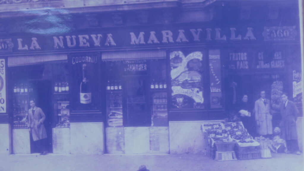 La Nueva Maravilla, primera tienda de víveres
