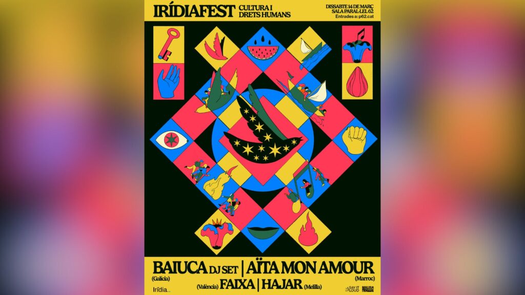 Irídia Fest 2026, festival de cultura i drets humans: dates i programa | agenda del cap de setmana, concerts, drets humans