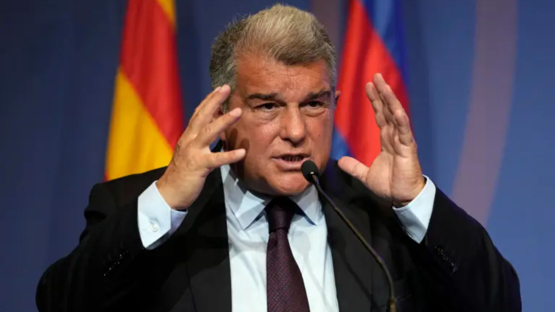 Joan Laporta, precandidat a la presidència del Barça
