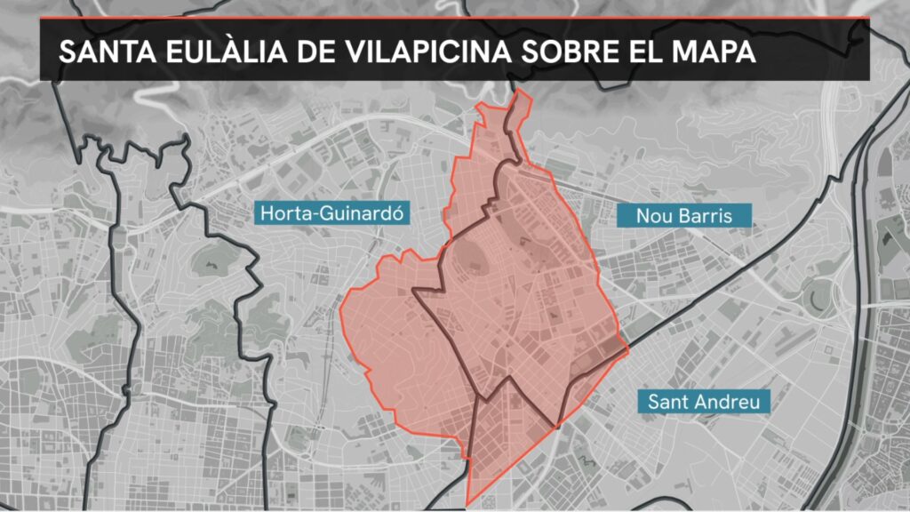 Santa Eulàlia de Vilapicina, un topònim perdut i un nucli històric dividit | nomenclàtor, Santa Eulàlia