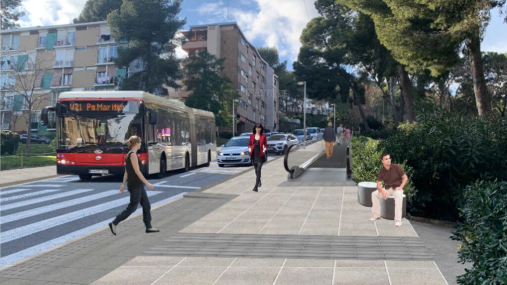 Les rampes mecàniques de Montbau tindran una coberta per protegir-les de la pinassa | accessibilitat, Ajuntament de Barcelona, infraestructures