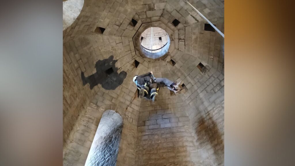rescat campanar església Pi