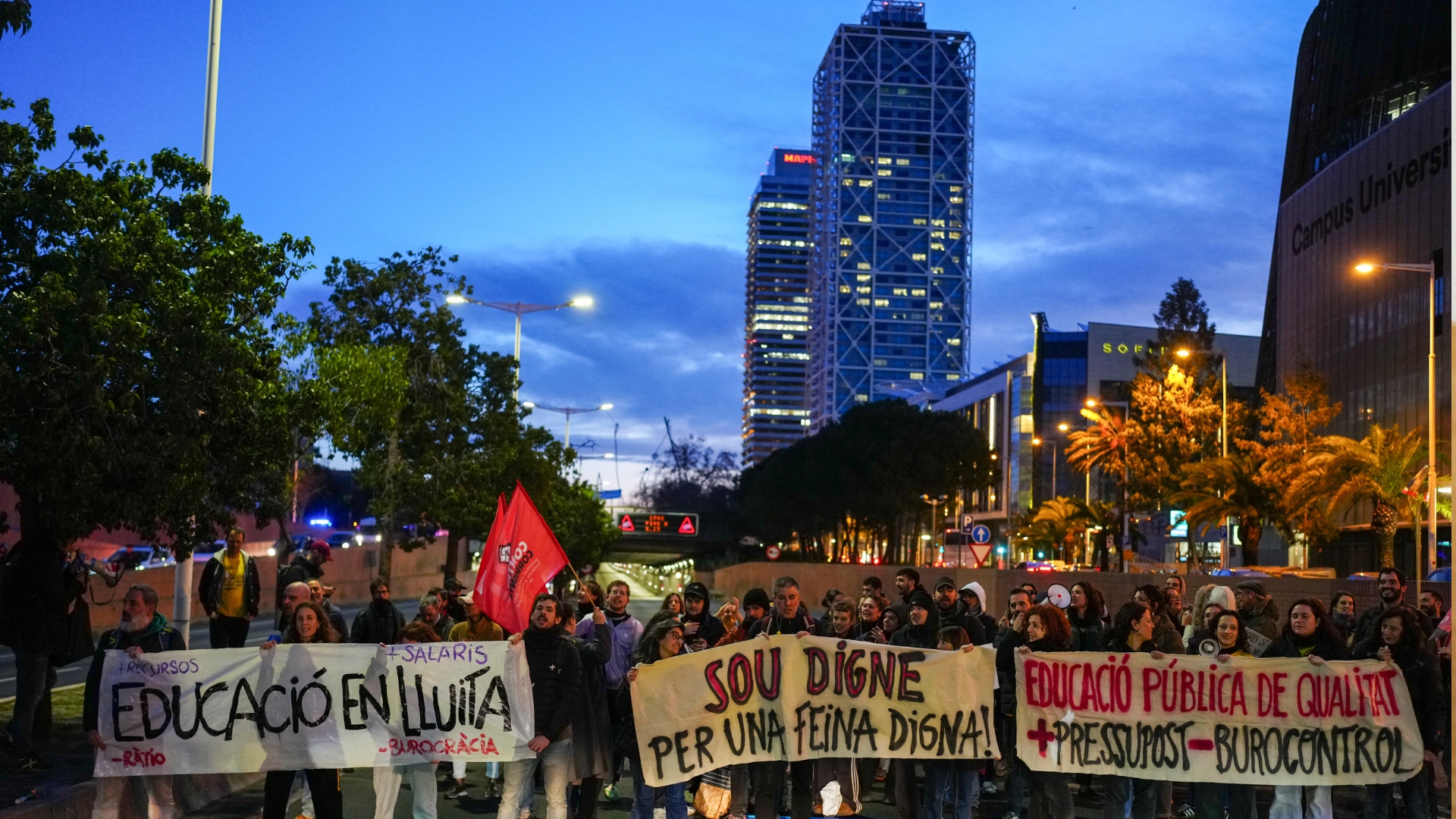 tallada ronda Litoral vaga educació
