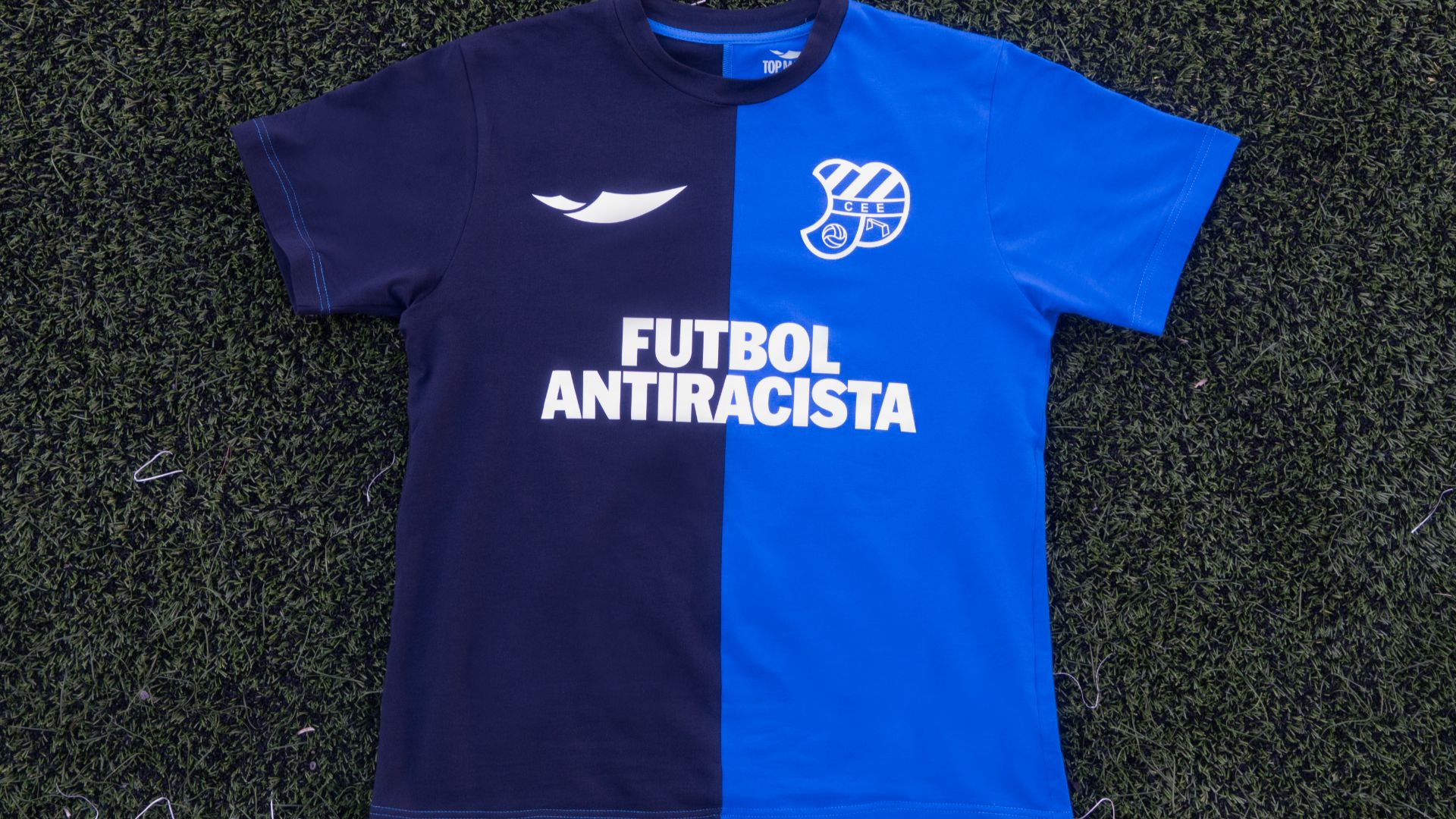 futbol antiracista Top Manta Samarreta solidària