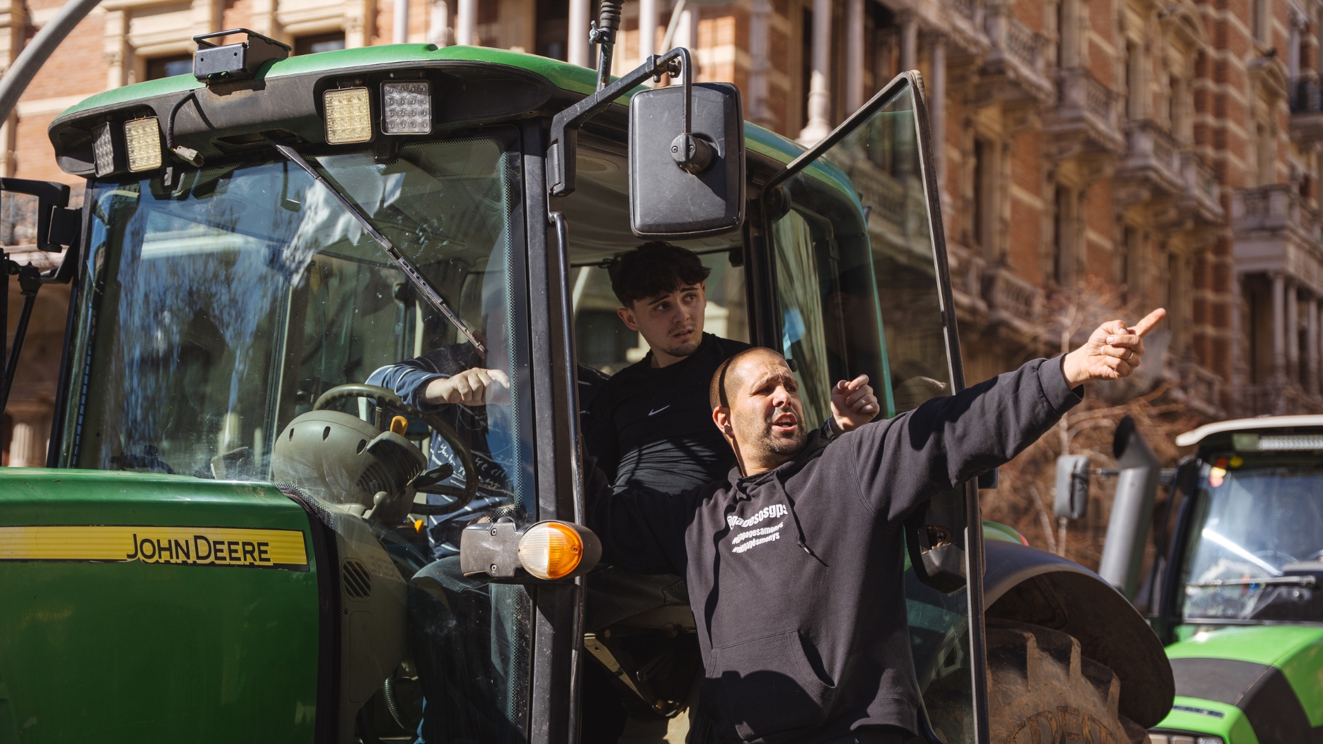 tractor pagesos Barcelona