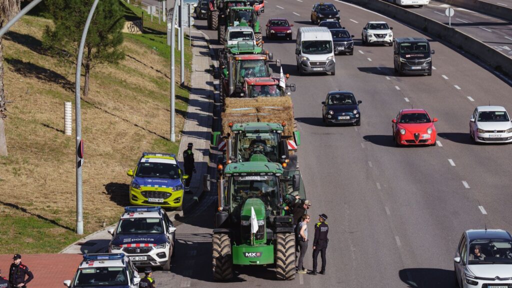 tractorada Barcelona