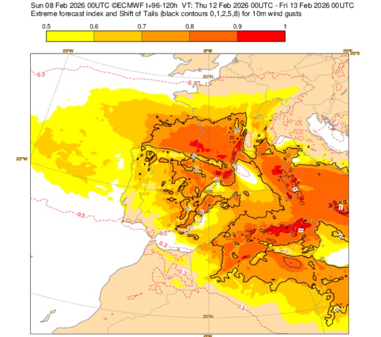 vent dijous ecmwf