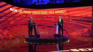Joan Laporta o Víctor Font? Vota el guanyador del debat electoral a la presidència del Barça