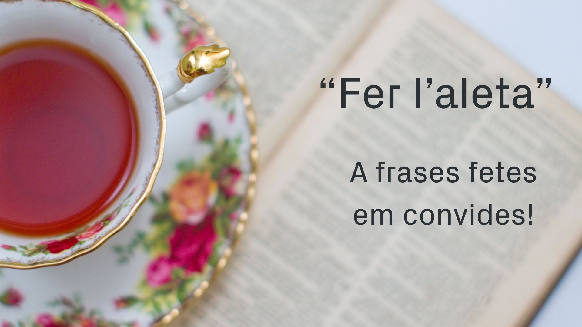 A frases fetes em convides! Què vol dir "Fer l'aleta"? | català, llengua, Mots endiumenjats