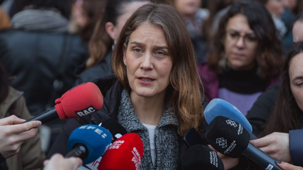 Jessica Albiach, presidenta dels Comuns al Parlament