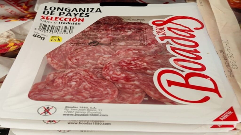 Retiren diversos lots de llonganissa de pagès per presència de salmonel·losi | consumidors, salut pública