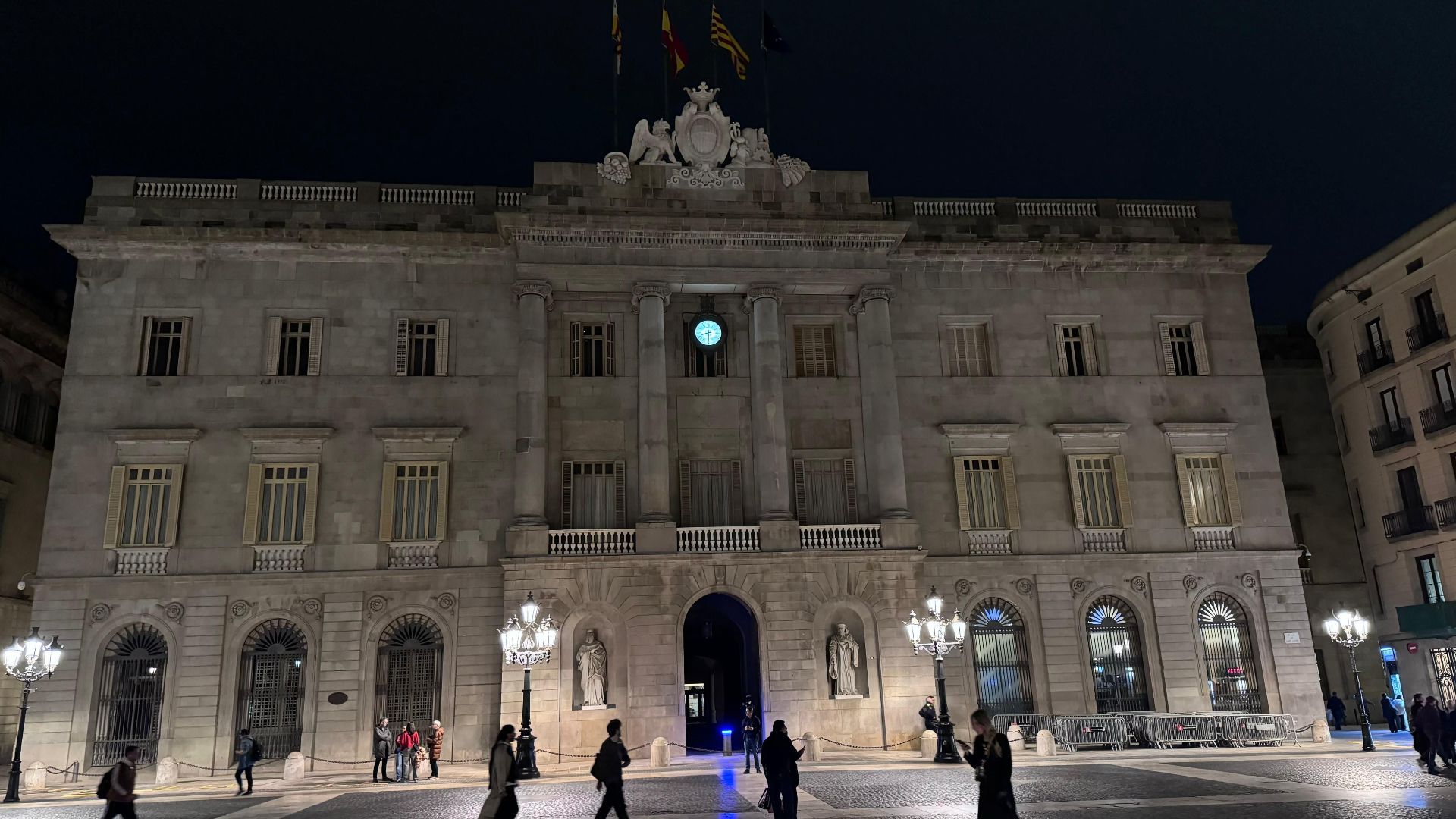 L'hora del planeta: l'Ajuntament de Barcelona a les fosques