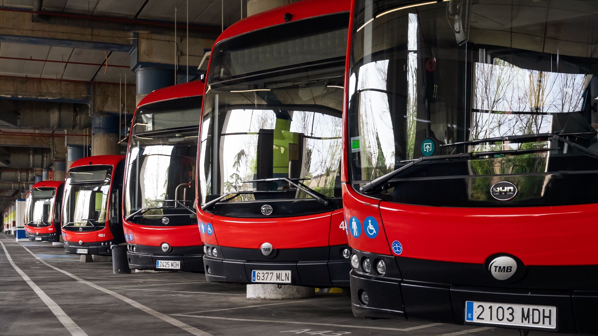 busos elèctrics TMB