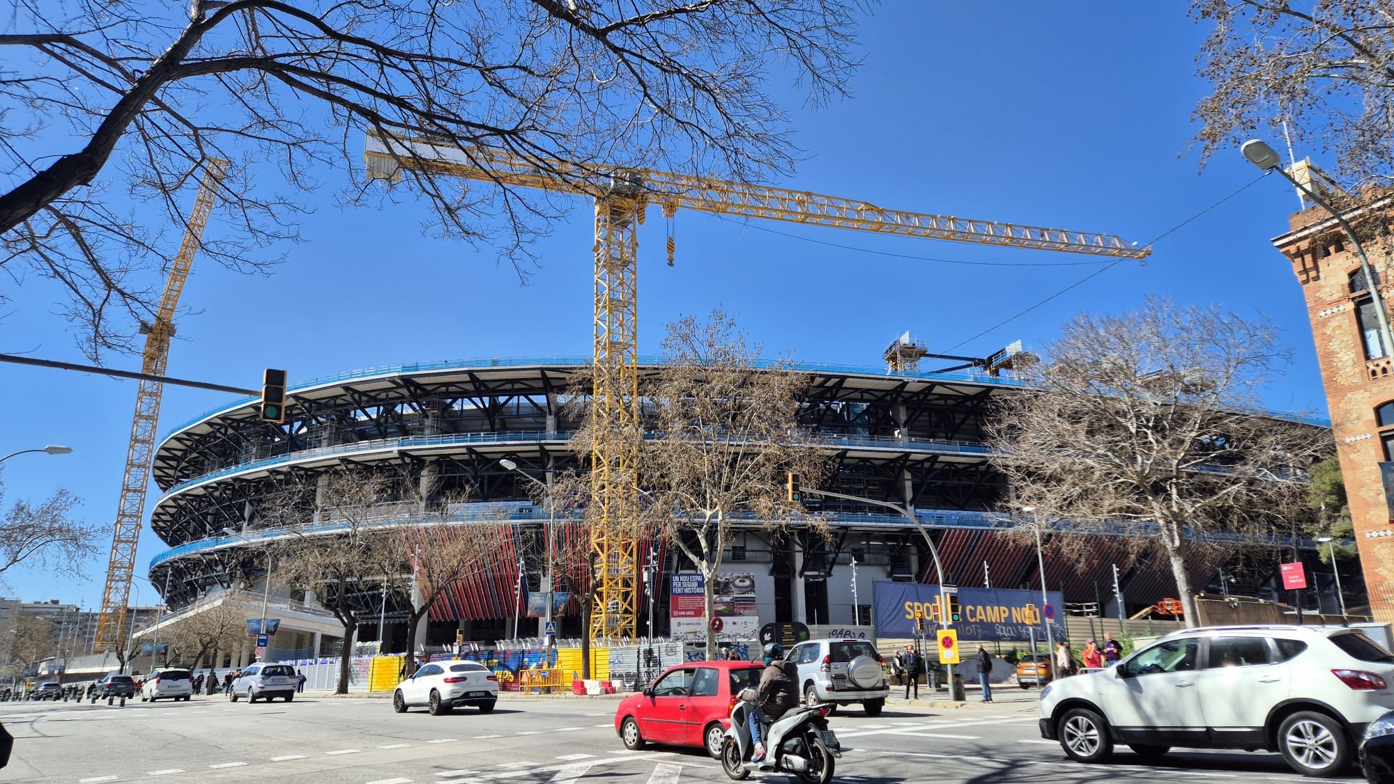 exterior Camp Nou