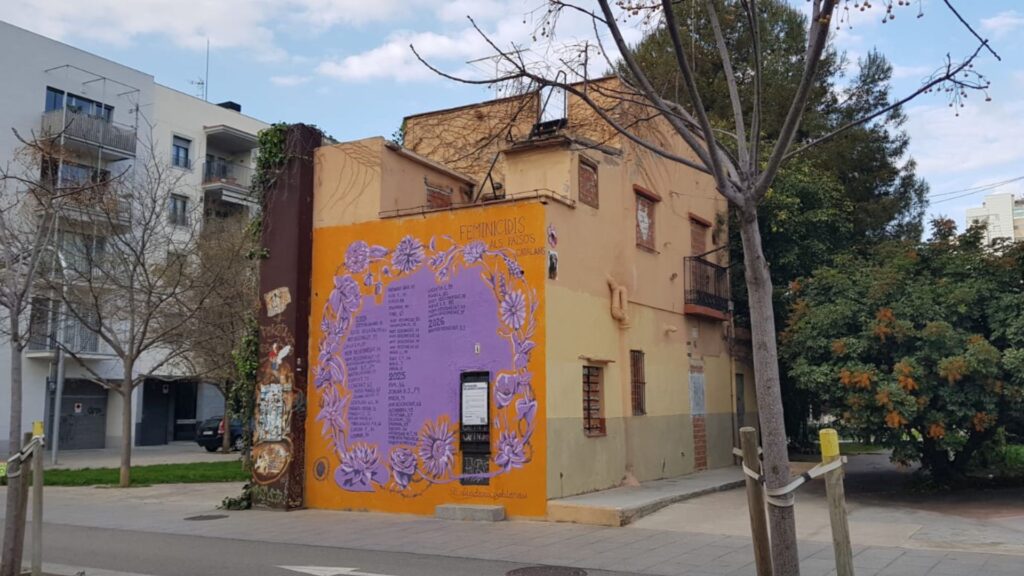 casa assumpta la filadora mural feminicidis
