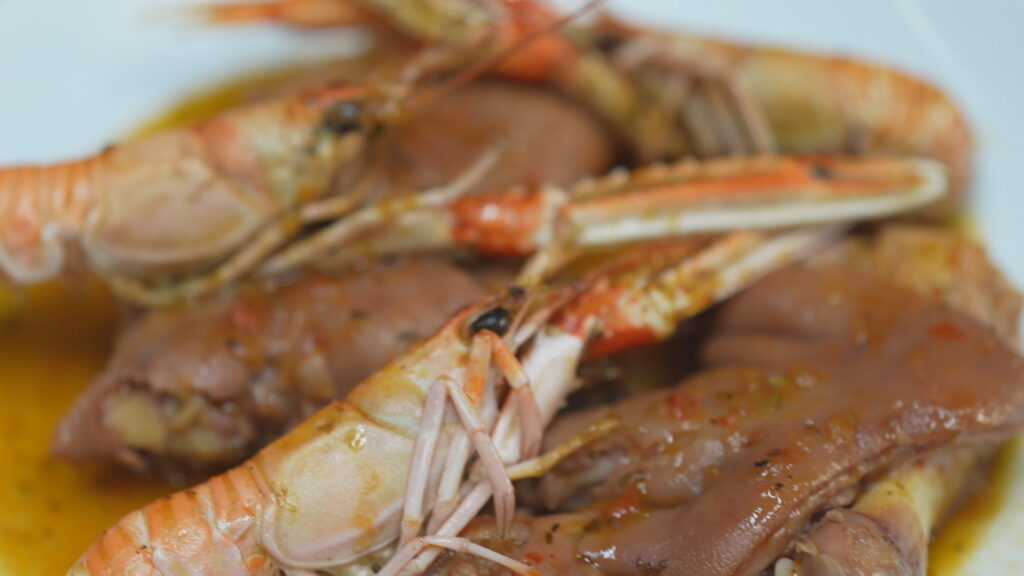Peus de porc amb cigales del Bar Iberia
